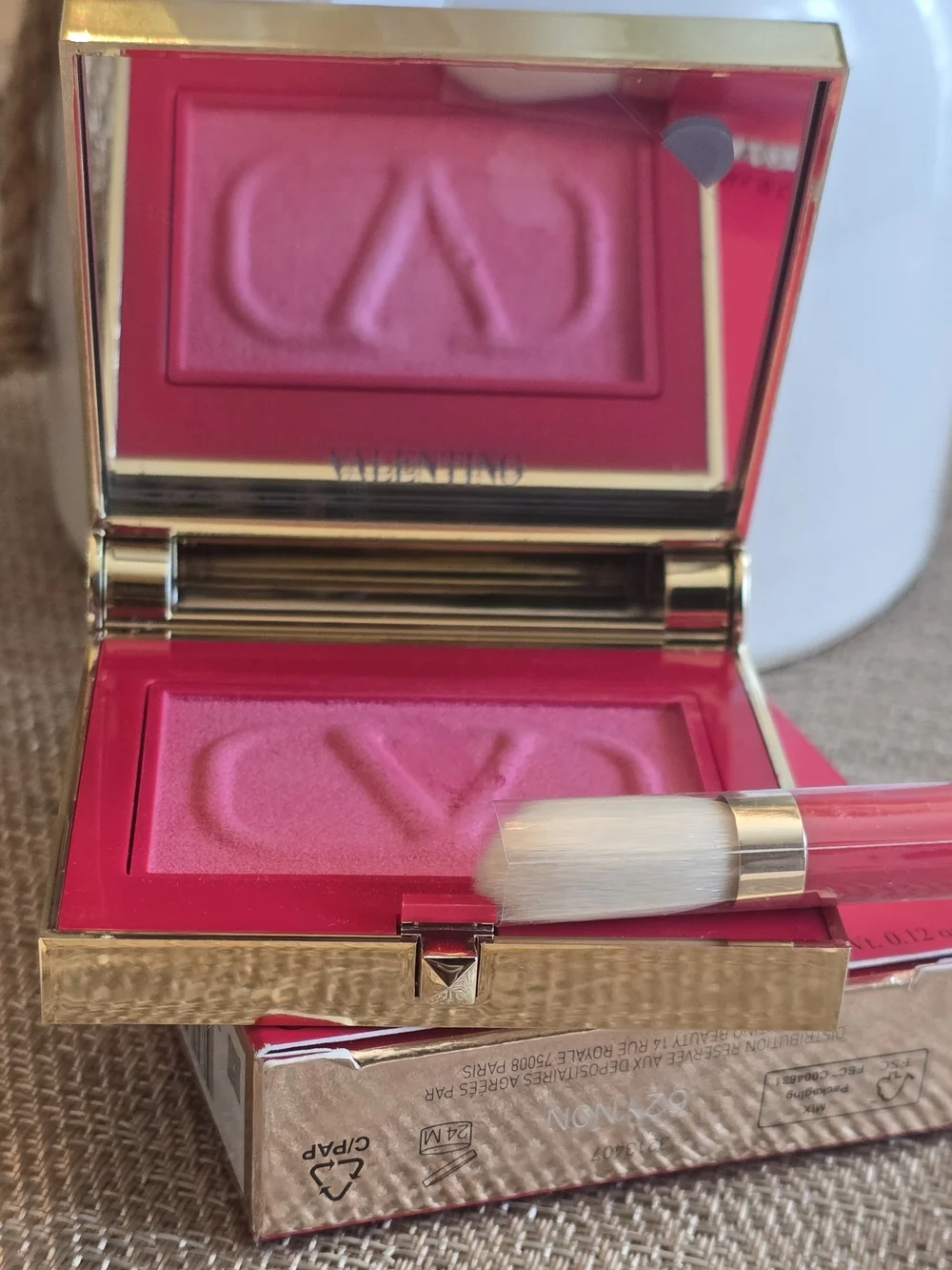 Valentino Eye2Cheek Dual-Use Blush & Eyeshadow in 02 Very Rose NIB✨ FREE GIFT✨